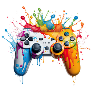 Melting Gaming Playstation Controller